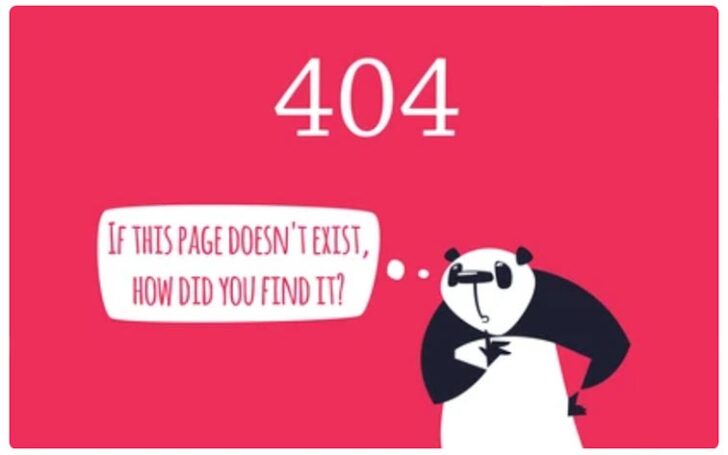 the best 404 page designs 3 728x455